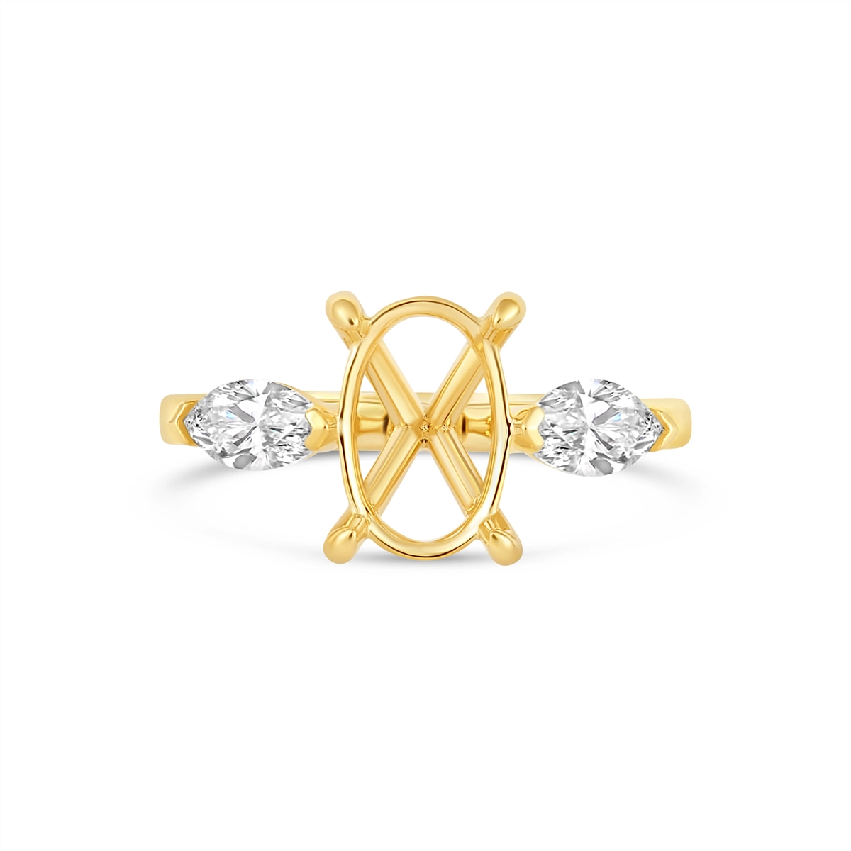 Engagement Collections Engagement Rings in Yellow Gold containing Diamond 468491