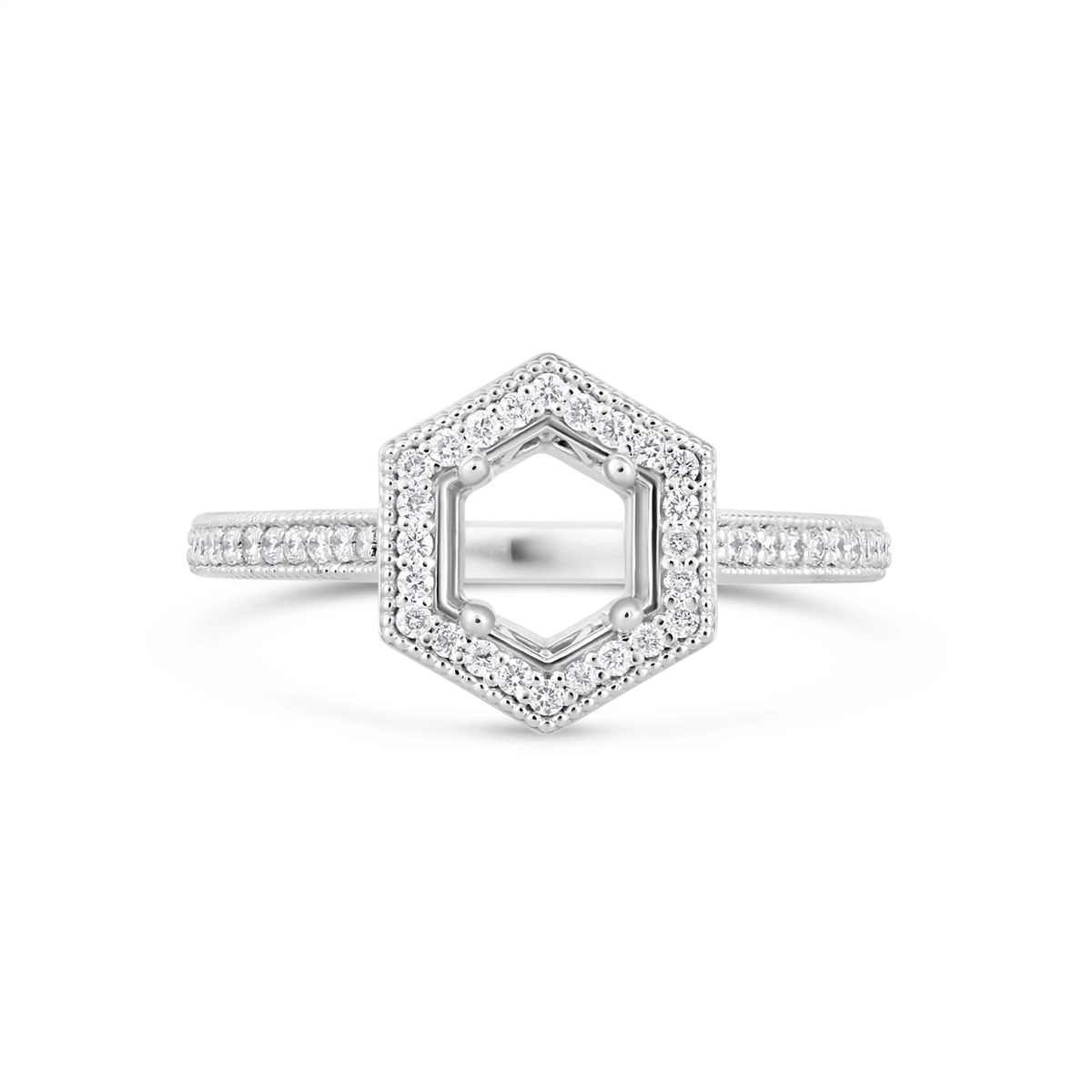 Engagement Collections Engagement Rings in White Gold containing Diamond 468492