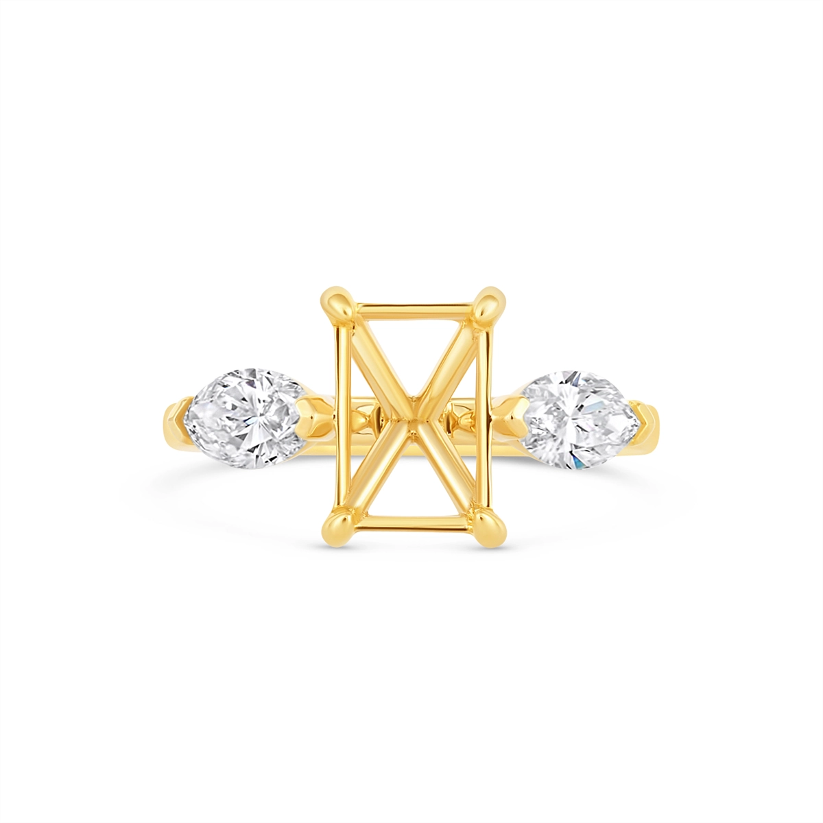 Engagement Collections Engagement Rings in Yellow Gold containing Diamond 468495