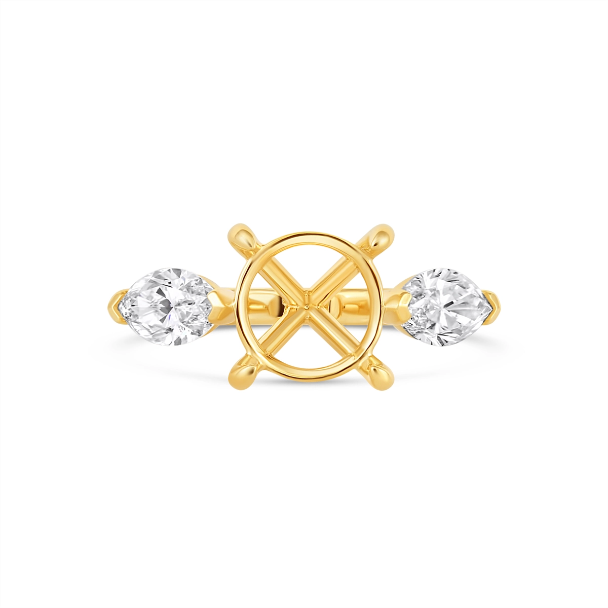 Engagement Collections Engagement Rings in Yellow Gold containing Diamond 468496