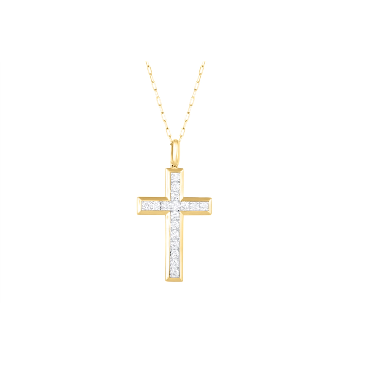 Frederic Sage Necklaces in Mixed Metals containing Diamond P3857-4YW