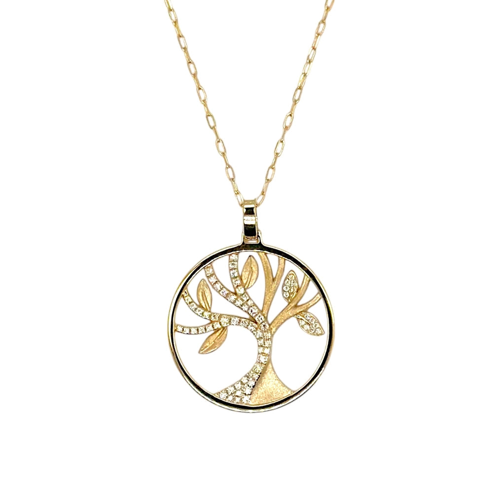 Frederic Sage Necklaces in Yellow Gold containing Diamond P31081G-4YMPC