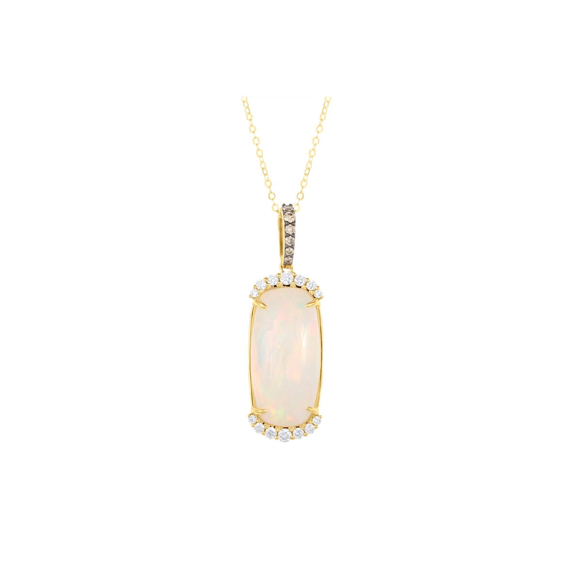 Le Vian Necklaces in Yellow Gold containing Opal, Multi-gemstone, Diamond U-BWHA2