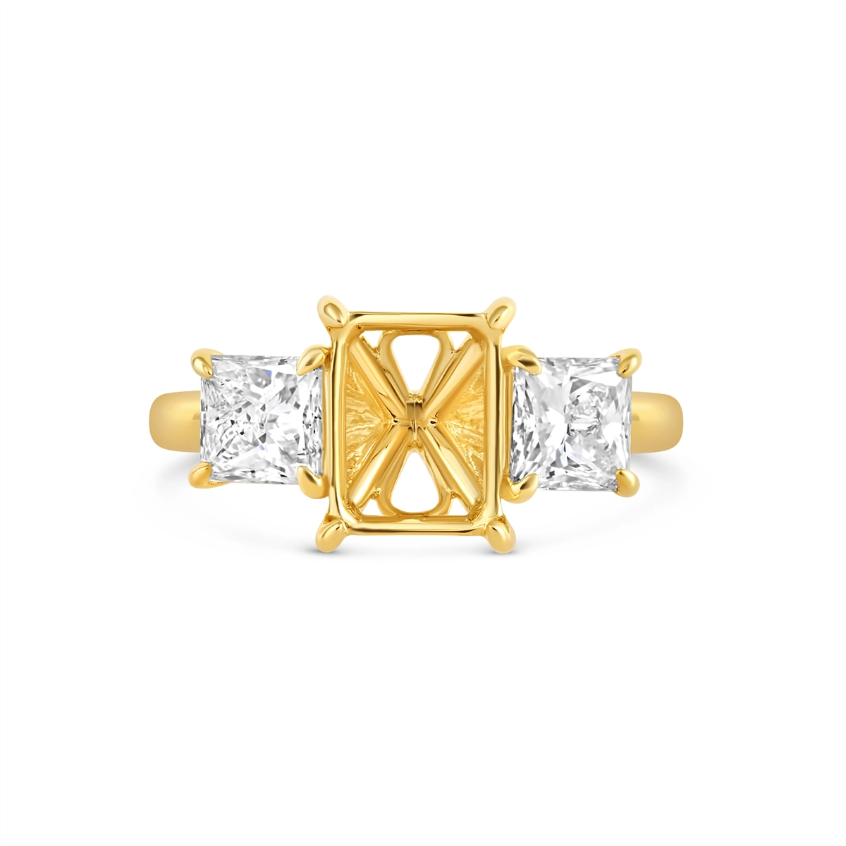 Engagement Collections Engagement Rings in Yellow Gold containing Diamond 468714