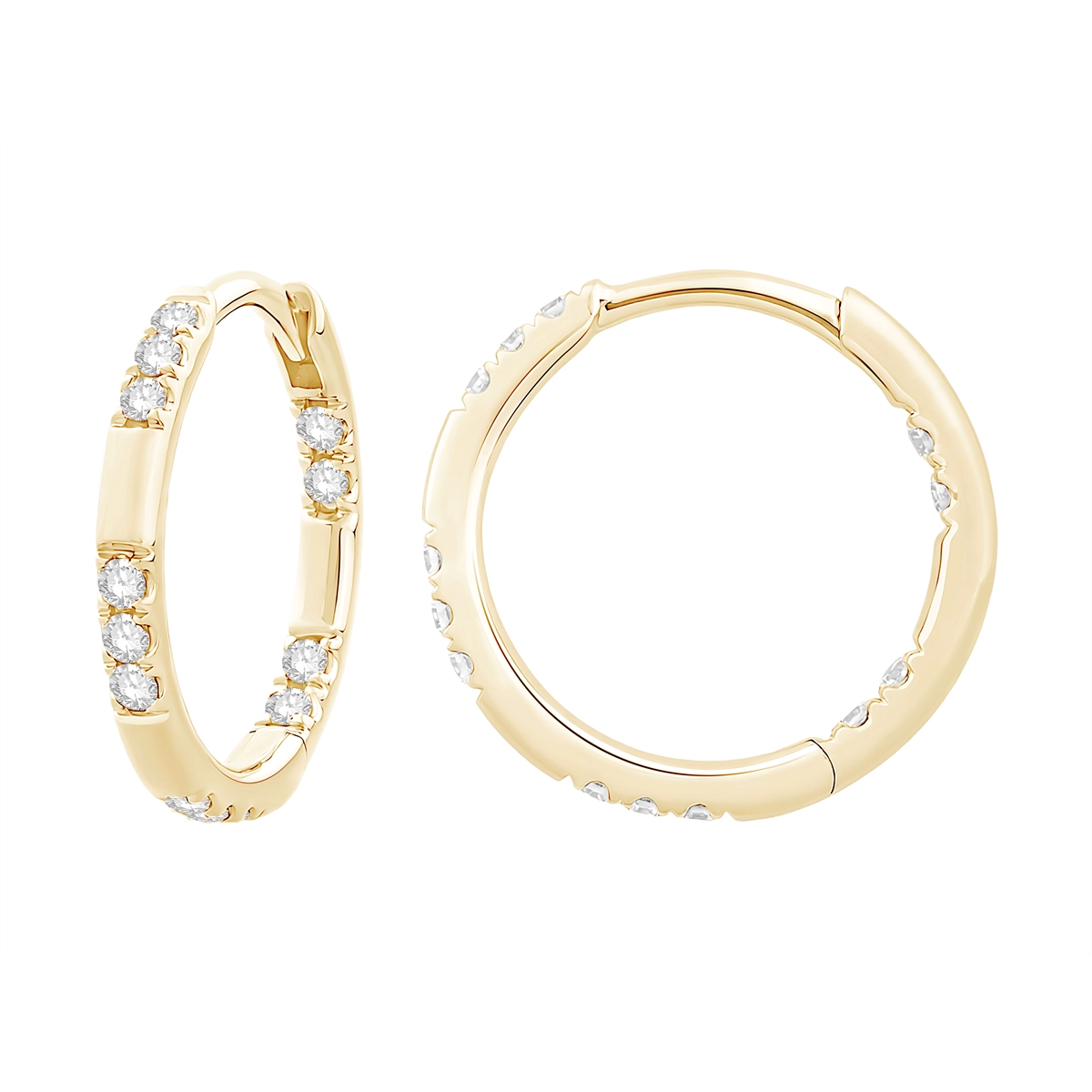 Earrings Earrings in Yellow Gold containing Diamond 468724