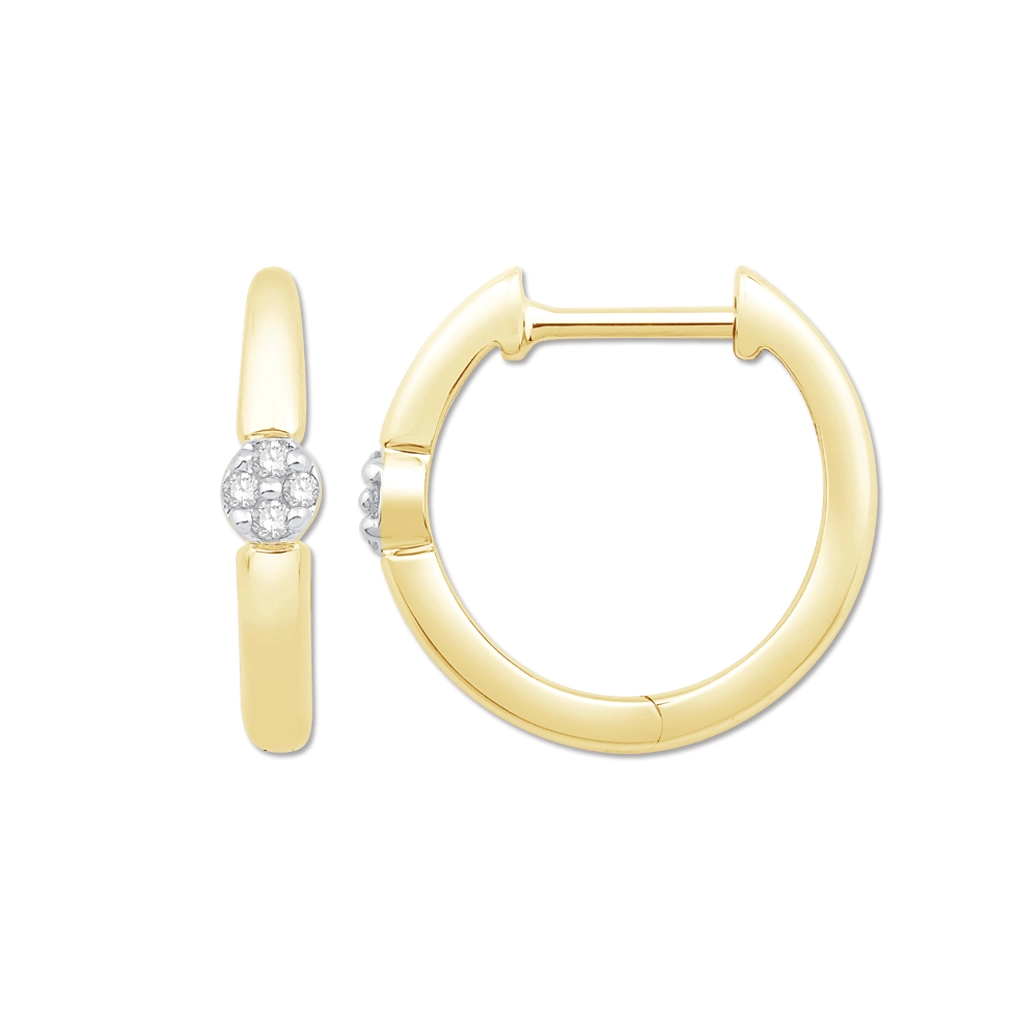 Earrings Earrings in Yellow Gold containing Diamond 468725