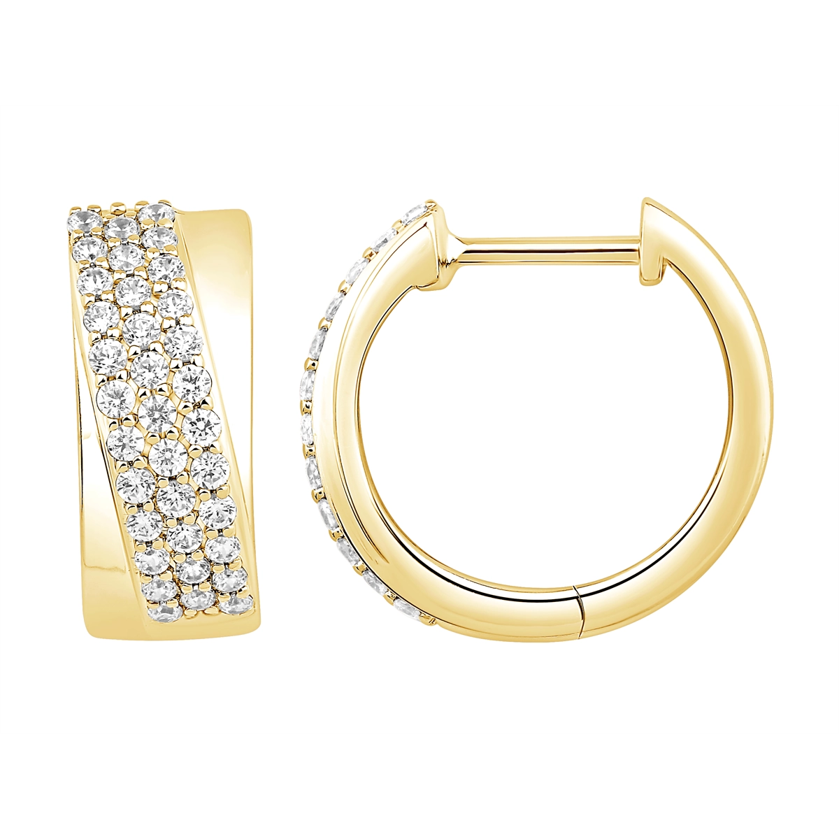 Earrings Earrings in Yellow Gold containing Diamond 468726