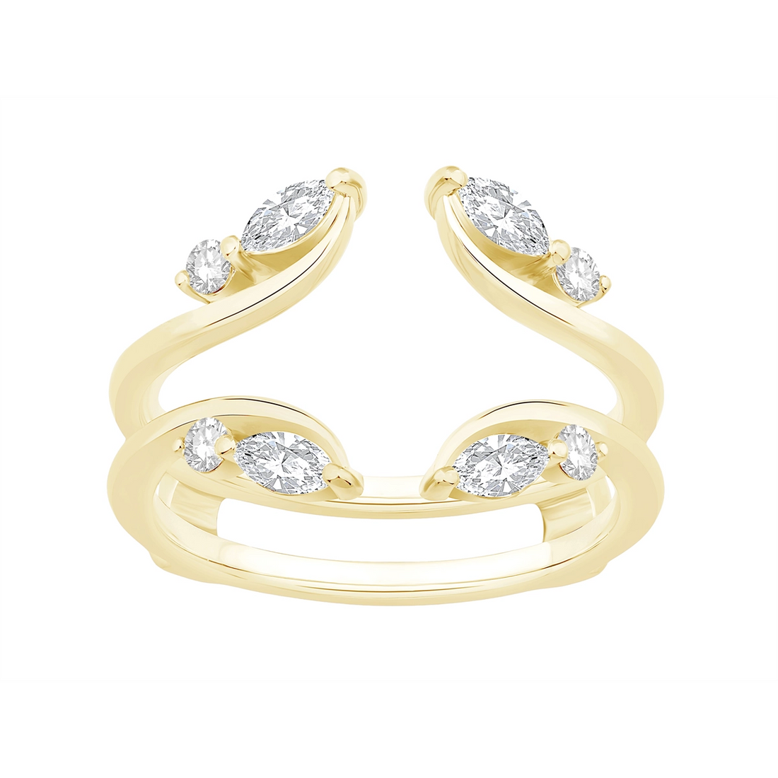 Wedding Bands Wedding Rings in Yellow Gold containing Diamond 468731