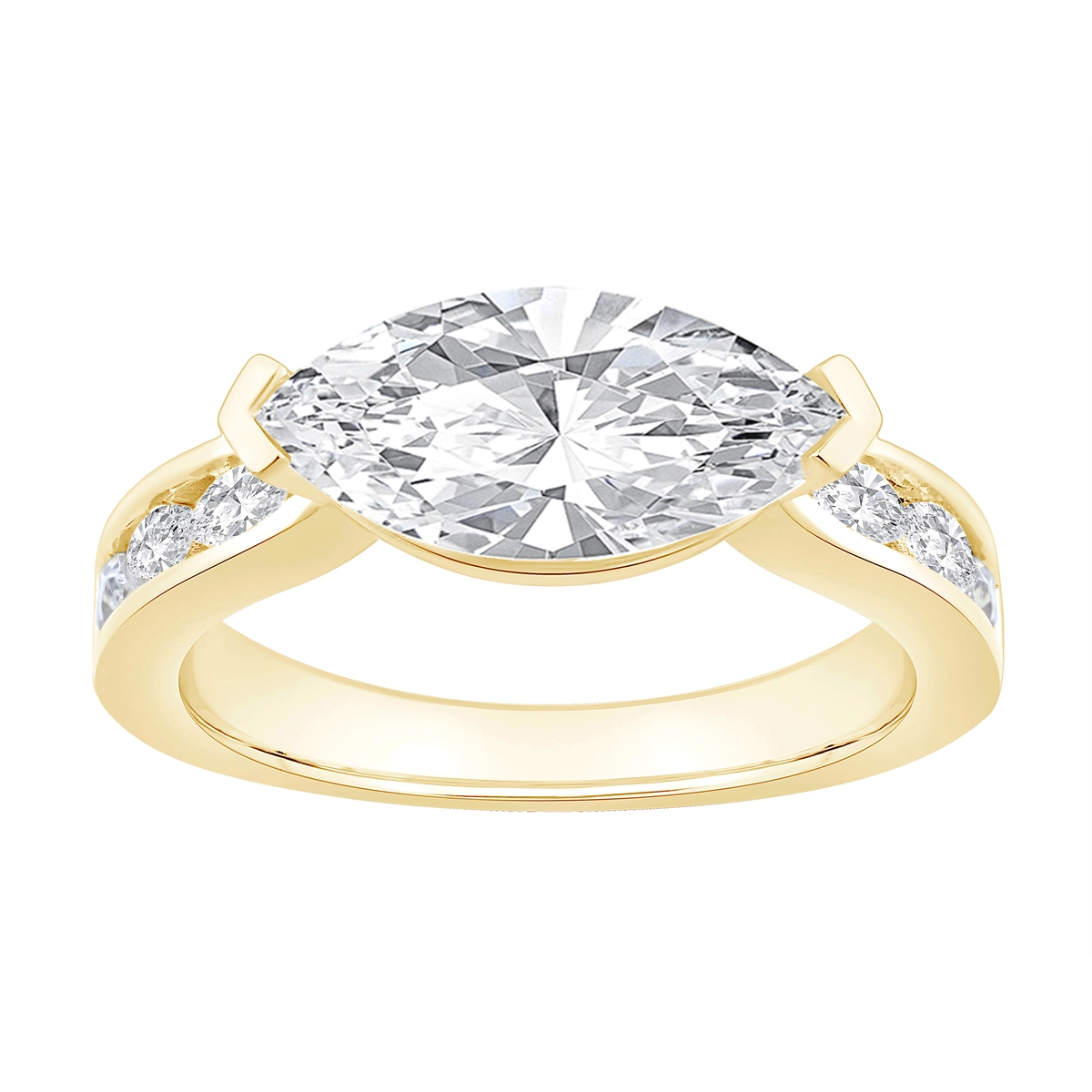 Engagement Collections Engagement Rings in Yellow Gold containing Diamond 468733