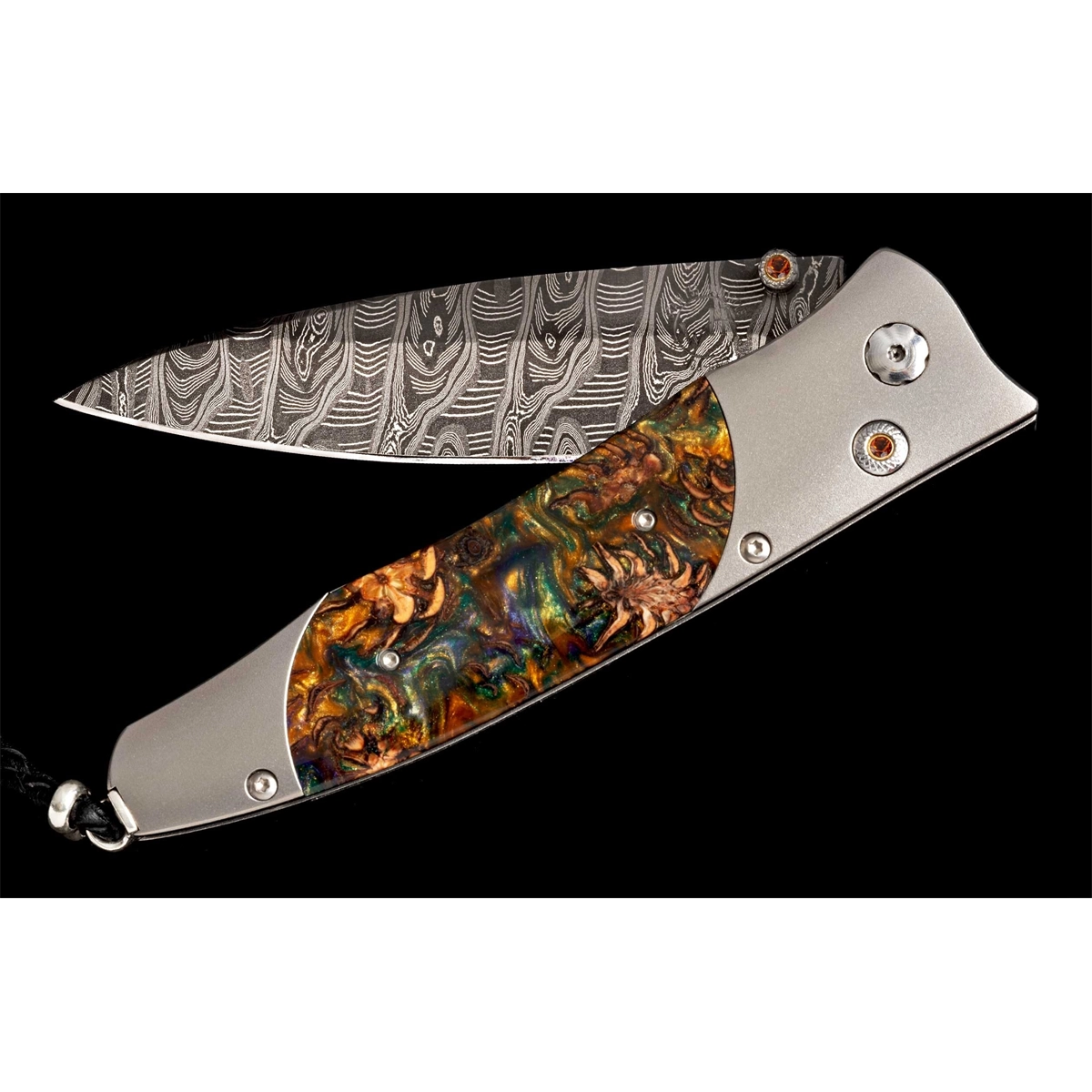William Henry Accessories in Alternative Metals containing Citrine, Other, Multi-gemstone B30MARDIGRAS