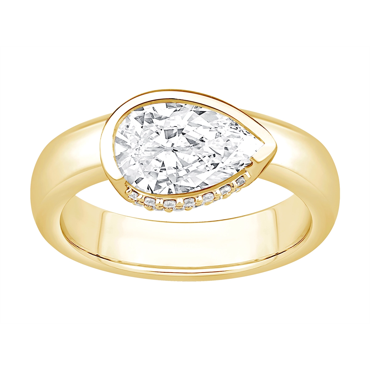 Engagement Collections Engagement Rings in Yellow Gold containing Diamond 469130