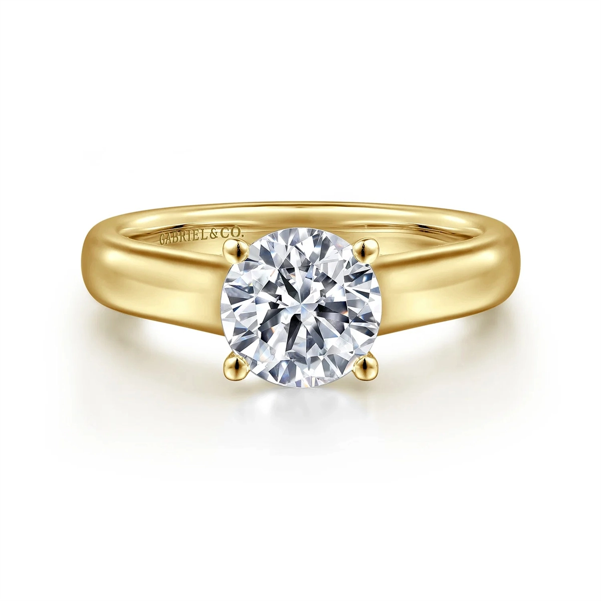 Gabriel & Co Engagement Rings in Yellow Gold ER6602Y4JJJ