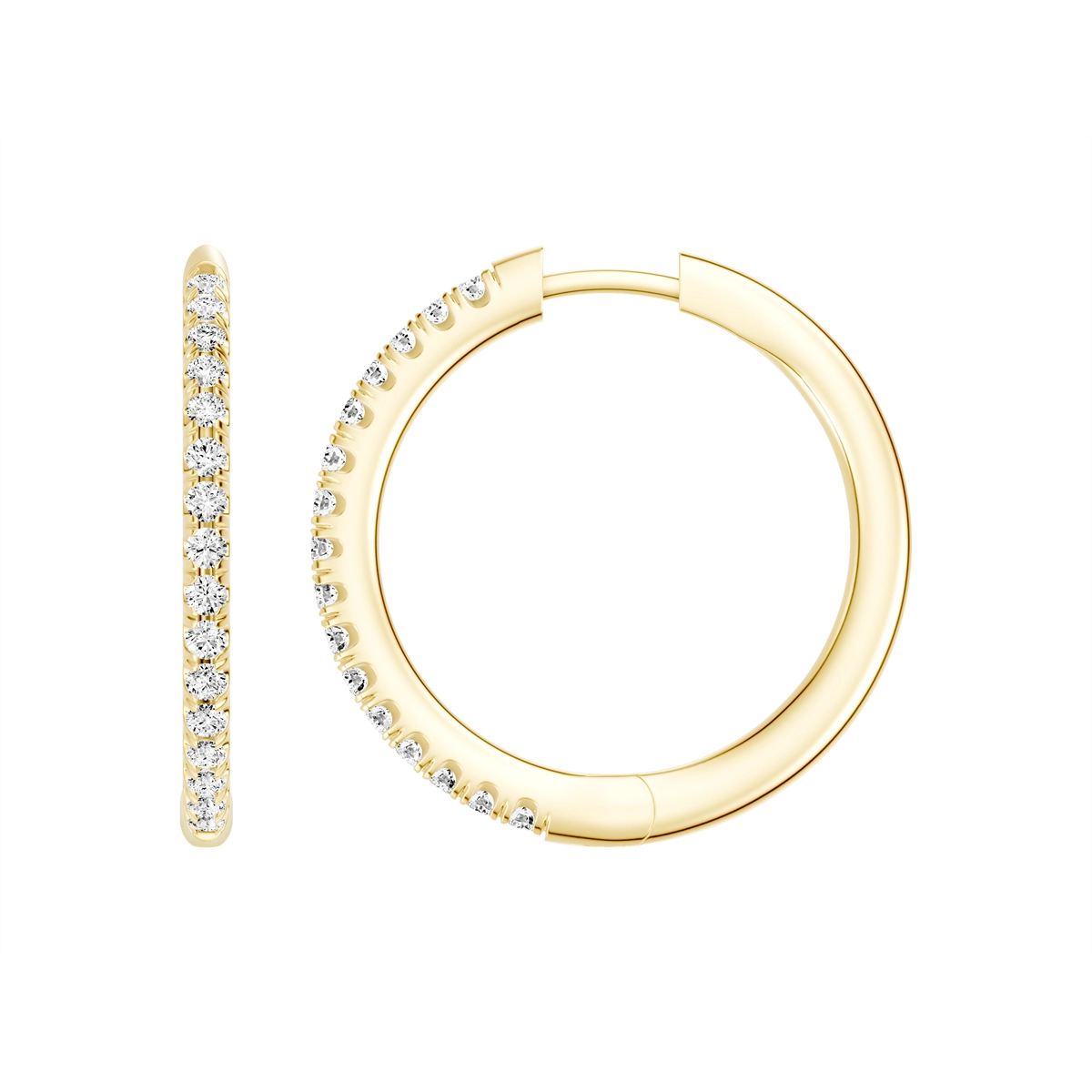 Earrings Earrings in Yellow Gold containing Diamond 469503