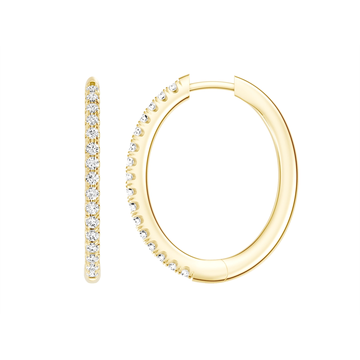 Earrings Earrings in Yellow Gold containing Diamond 469504