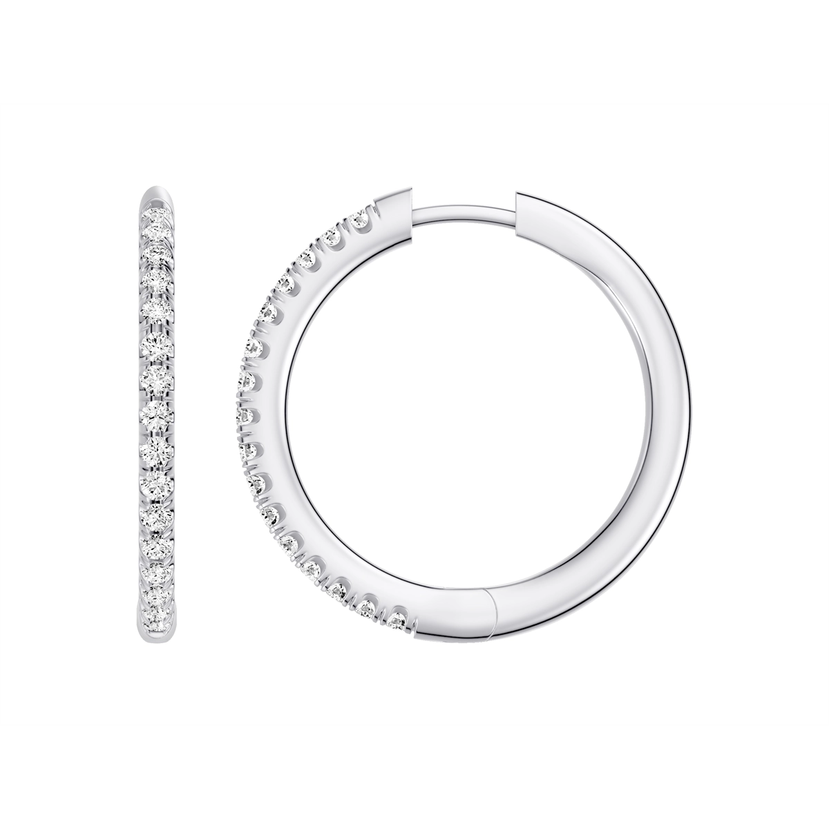 Earrings Earrings in White Gold containing Diamond 469505