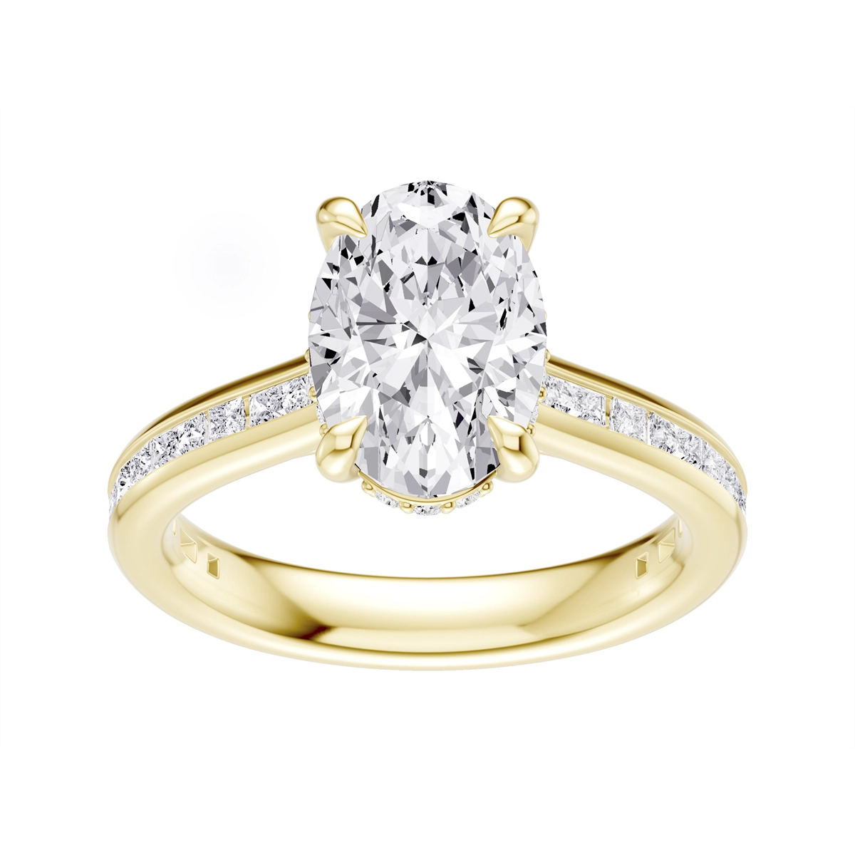 Engagement Collections Engagement Rings in Platinum/Palladium containing Diamond 469607
