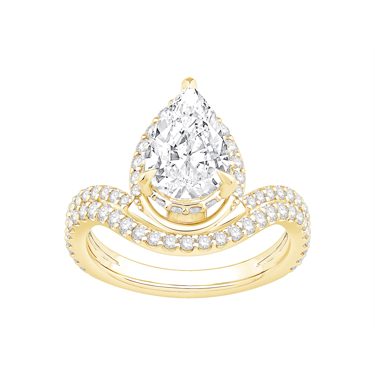 Engagement Collections Engagement Rings in Yellow Gold containing Diamond 469609