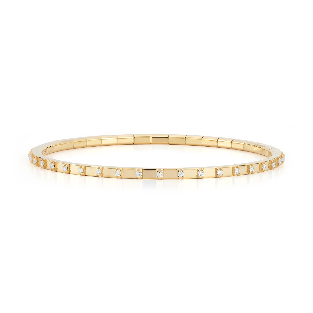 Extensible Bracelets in Yellow Gold containing Diamond BTE25DB1PTOG
