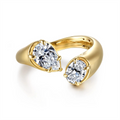 Gabriel & Co Engagement Rings in Yellow Gold containing Diamond ER16936P4Y44JJ