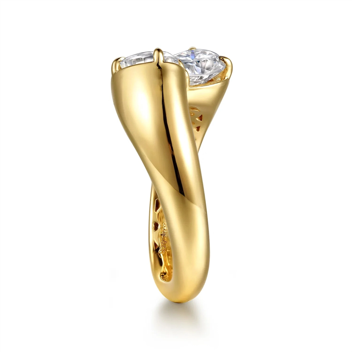 Gabriel & Co Engagement Rings in Yellow Gold containing Diamond ER16936P4Y44JJ