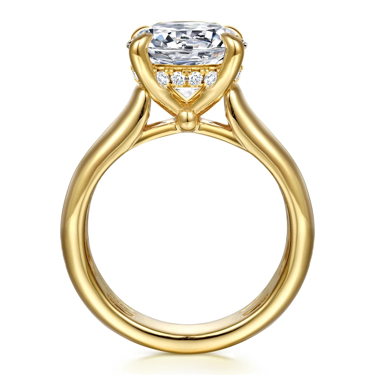 Gabriel & Co Engagement Rings in Yellow Gold containing Diamond ER16692R16Y44JJ