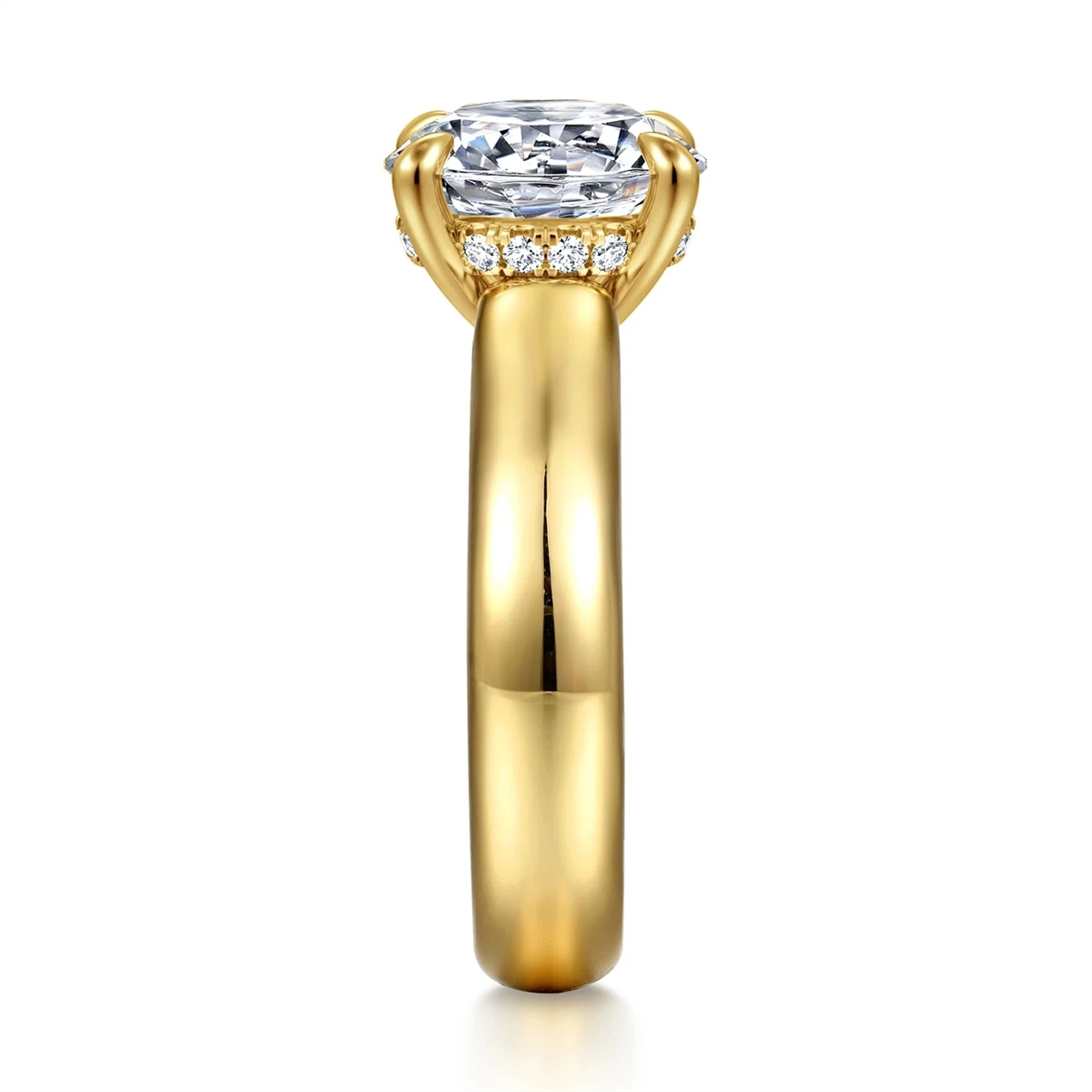 Gabriel & Co Engagement Rings in Yellow Gold containing Diamond ER16692R16Y44JJ