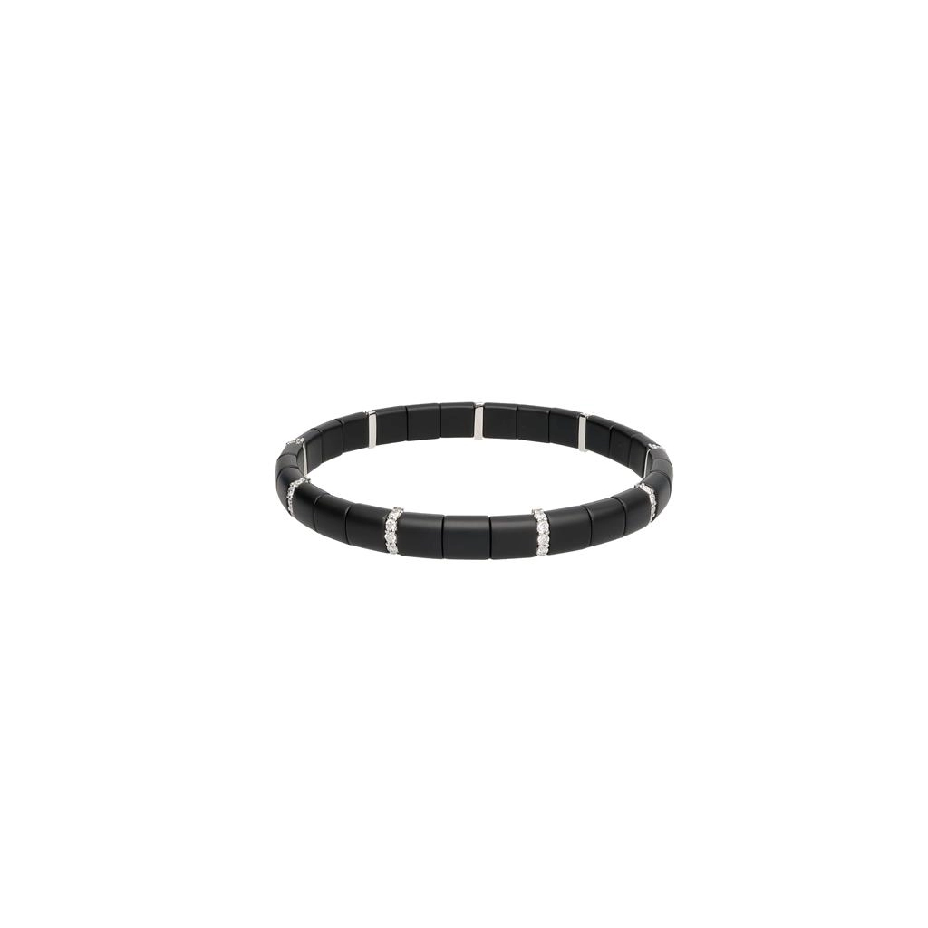 Roberto Demeglio Bracelets in Alternative Metals containing Diamond PU4N3DBOBS
