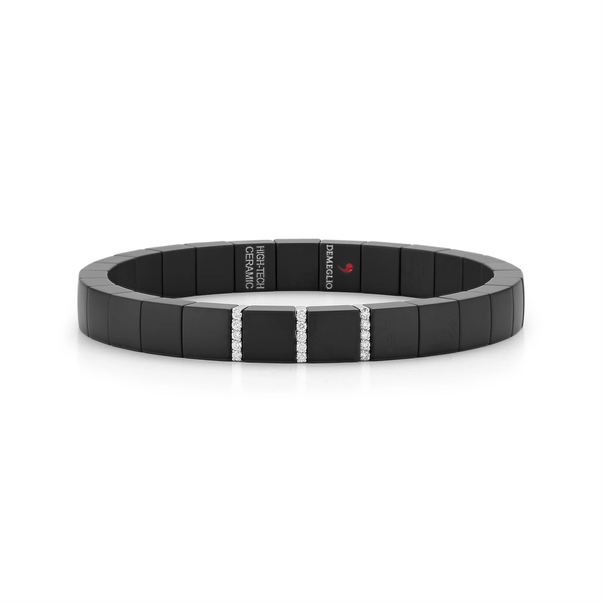Roberto Demeglio Bracelets in Alternative Metals containing Diamond 9613NDB