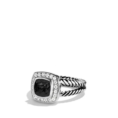 David Yurman Rings in Silver containing Black onyx, Multi-gemstone, Diamond R07443DSSABODI6