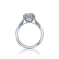 Tacori Engagement Rings in White Gold containing Diamond 2639 RDP 8.5 W