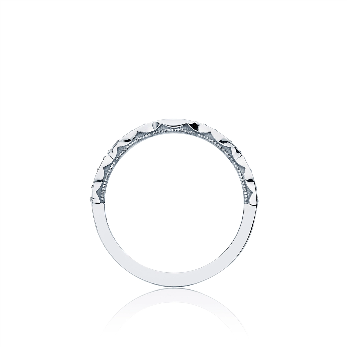 Tacori Wedding Rings in Platinum/Palladium containing Diamond 46-2