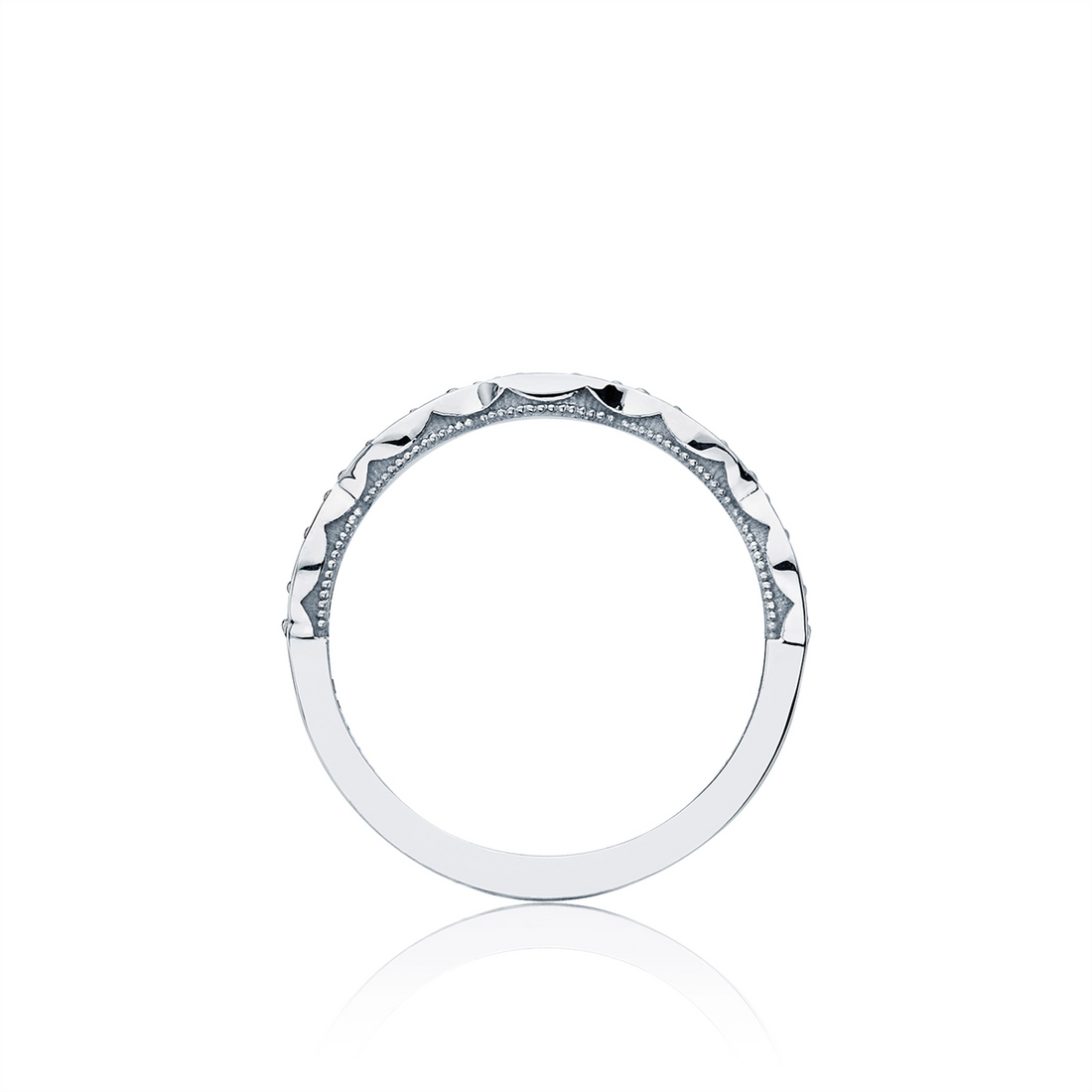 Tacori Wedding Rings in Platinum/Palladium containing Diamond 55151
