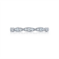 Tacori Wedding Rings in Platinum/Palladium containing Diamond 46-2