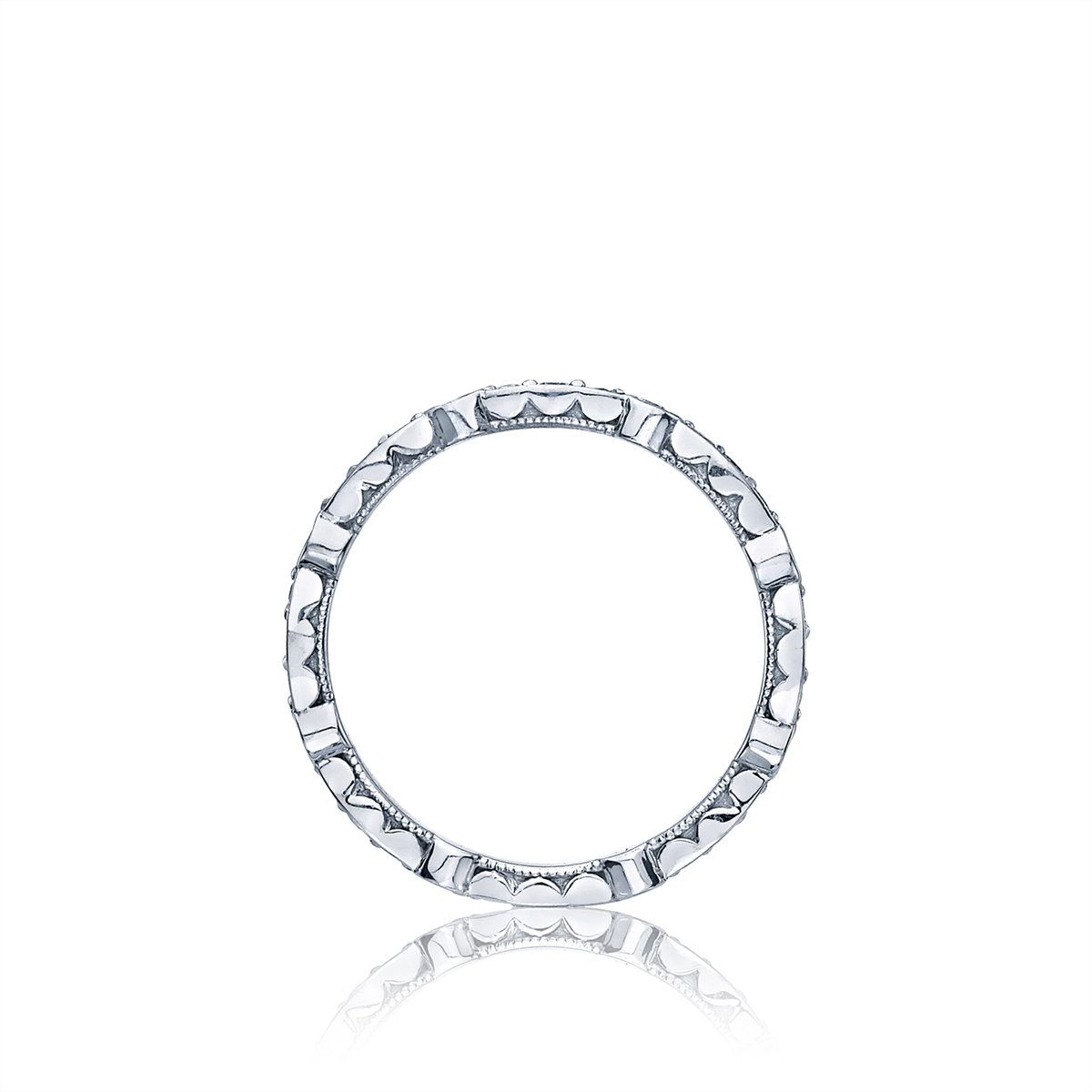 Tacori Wedding Rings in Platinum/Palladium containing Diamond 47-2 ET
