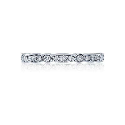 Tacori Wedding Rings in White Gold containing Diamond 47-2 ET W
