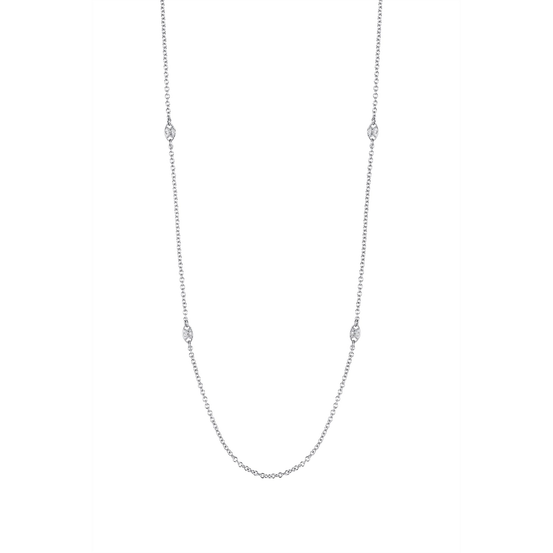 Tacori Necklaces in White Gold containing Diamond FC 100-18