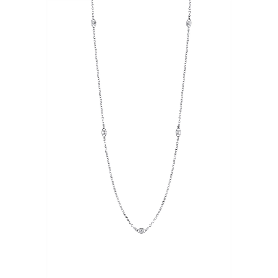 Tacori Necklaces in White Gold containing Diamond FC 102-24