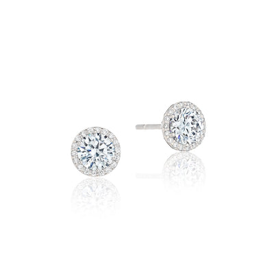 Tacori Earrings in White Gold containing Diamond FE 670 6