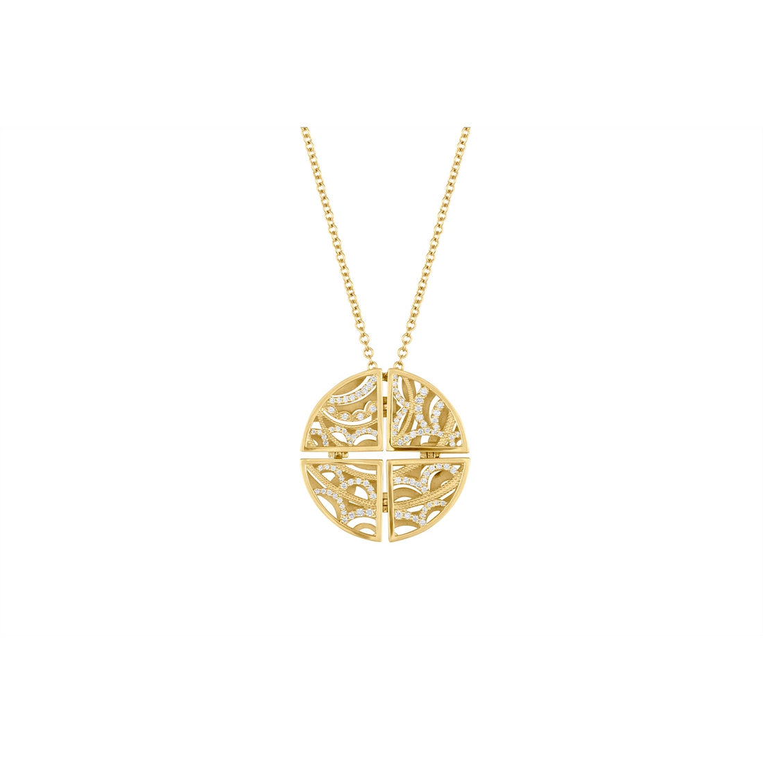 Tacori Necklaces in Yellow Gold containing Diamond FP 610 Y