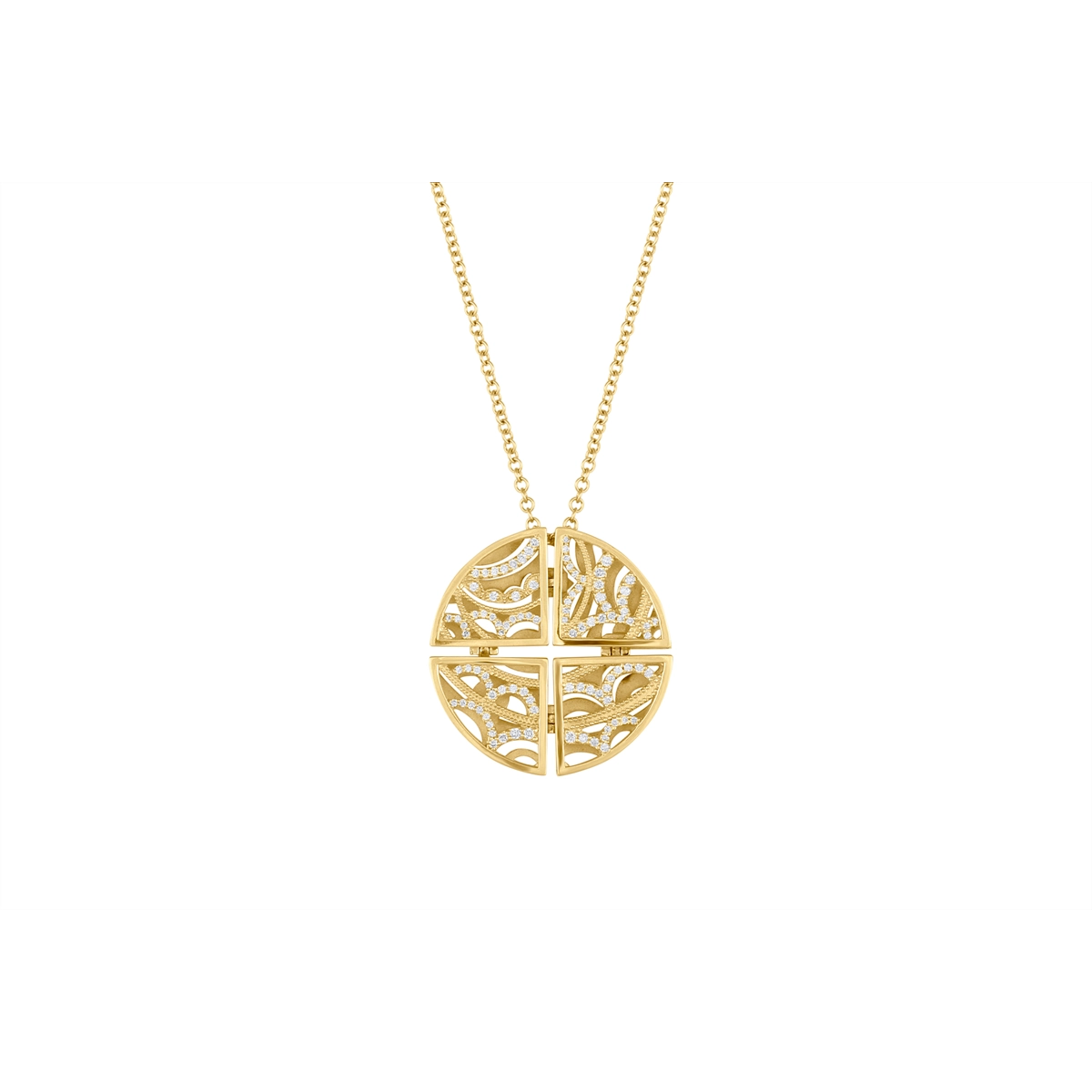 Tacori Necklaces in Yellow Gold containing Diamond FP 610 Y