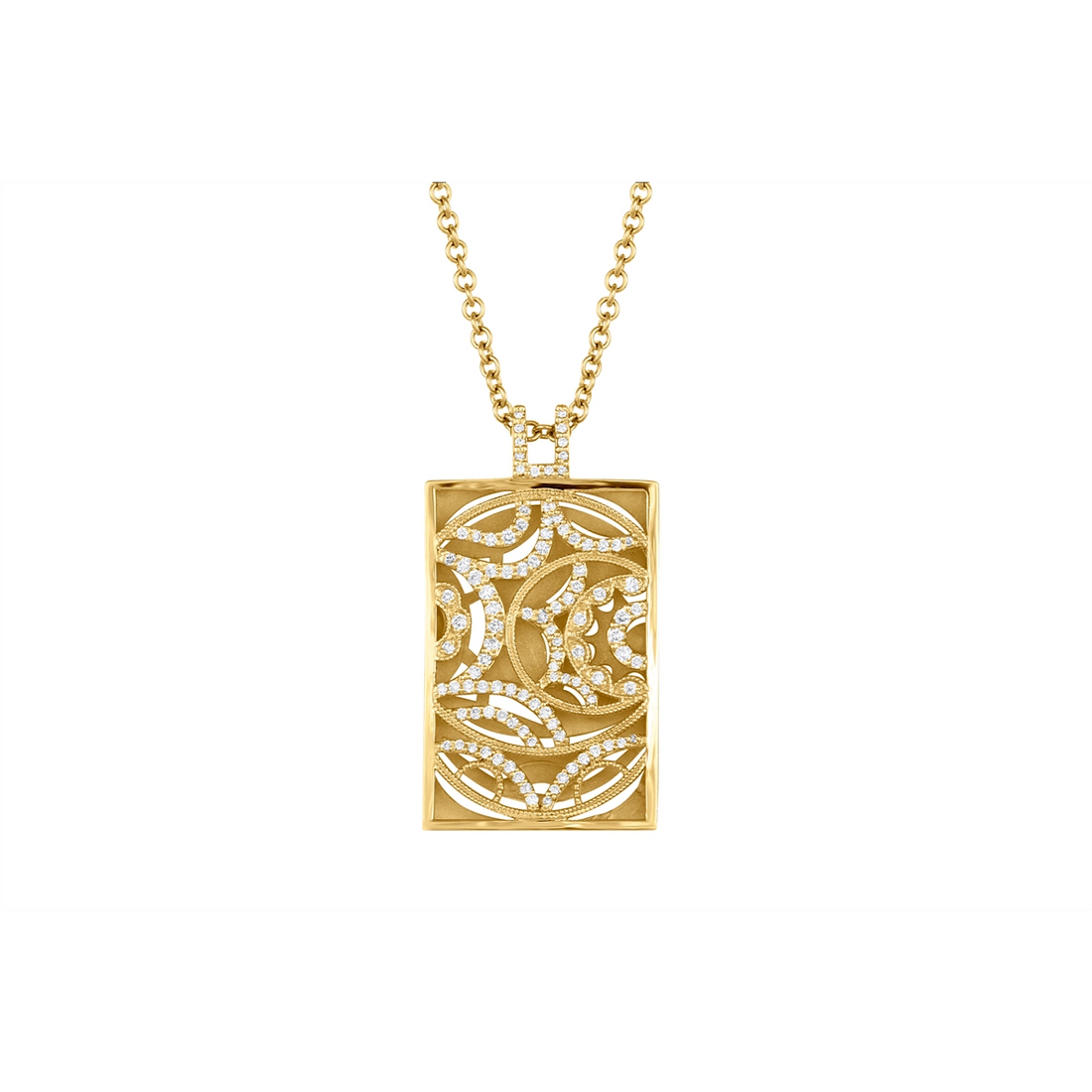 Tacori Necklaces in Yellow Gold containing Diamond FP 622 Y