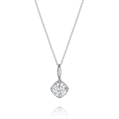 Tacori Necklaces in White Gold containing Diamond FP 642 6.5