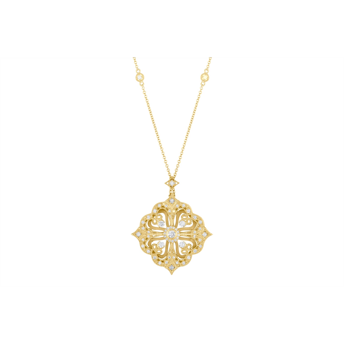 Tacori Necklaces in Yellow Gold containing Diamond FP 667 Y