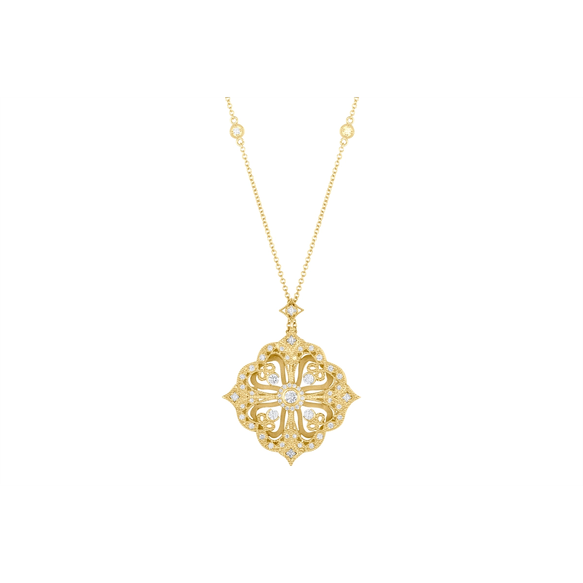 Tacori Necklaces in Yellow Gold containing Diamond FP 667 Y
