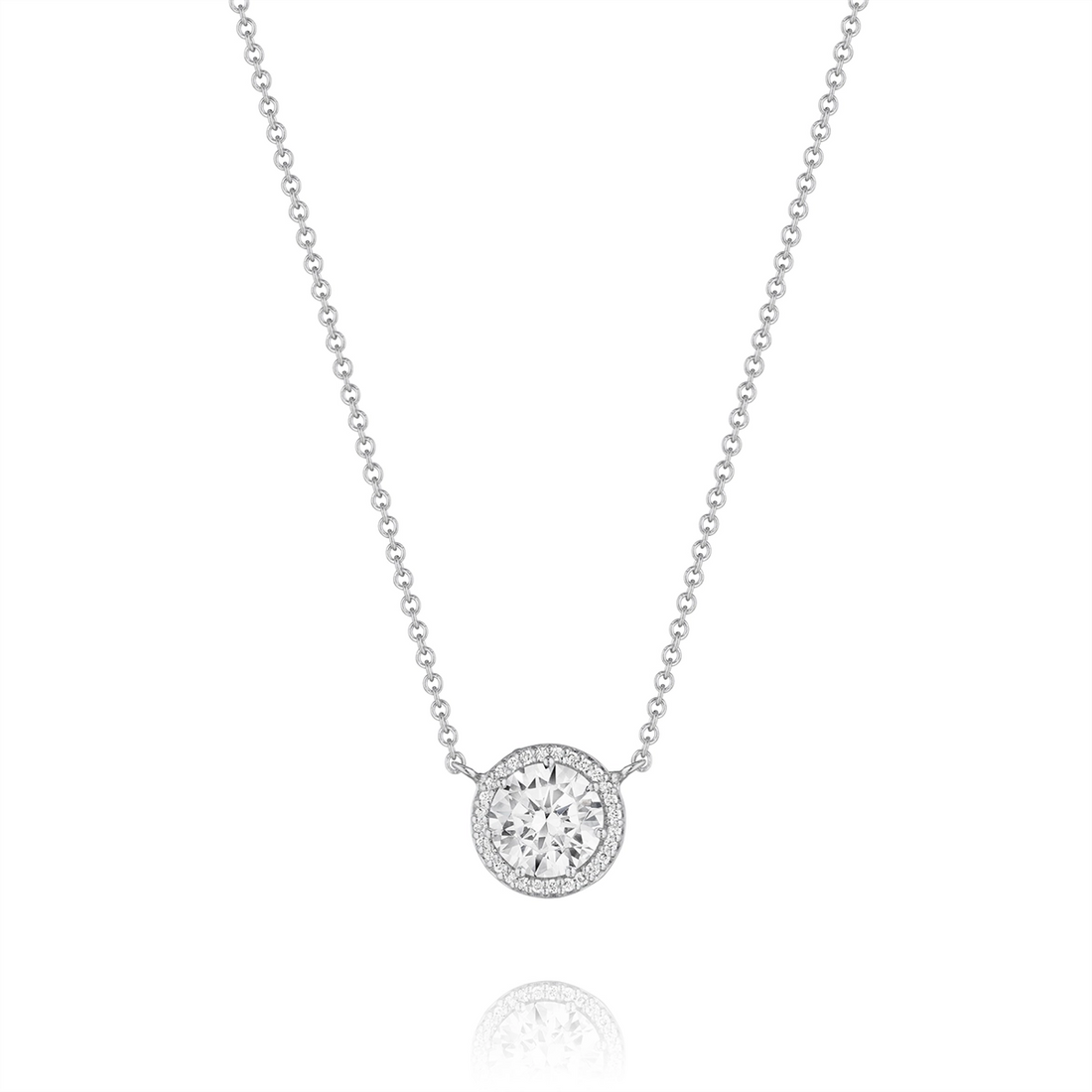 Tacori Necklaces in White Gold containing Diamond FP 670 6