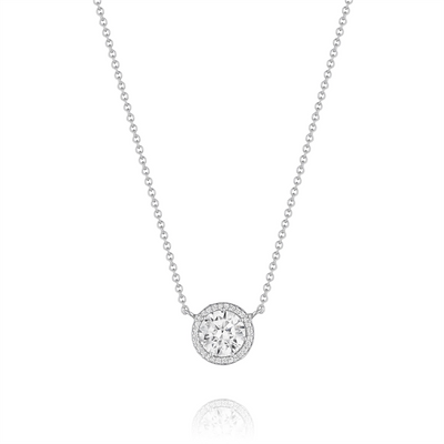 Tacori Necklaces in White Gold containing Diamond FP 670 6