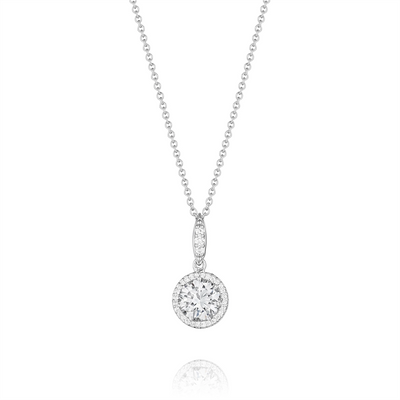 Tacori Necklaces in White Gold containing Diamond FP 671 6.5