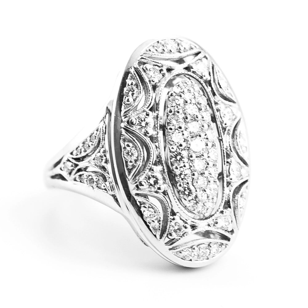 Tacori Rings in White Gold containing Diamond FR 800