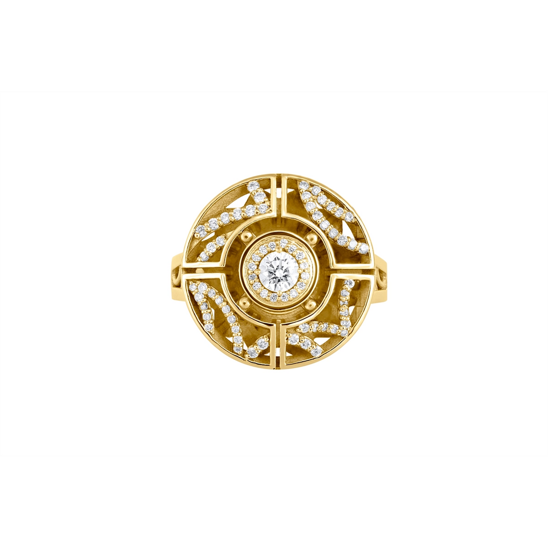 Tacori Rings in Yellow Gold containing Diamond FR 812 Y