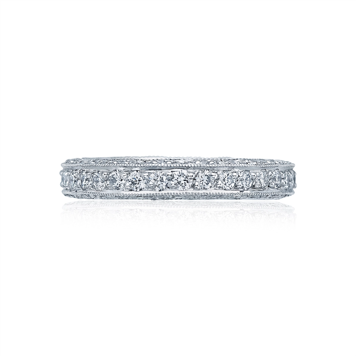 Tacori Wedding Rings in White Gold containing Diamond HT 2229-40X W